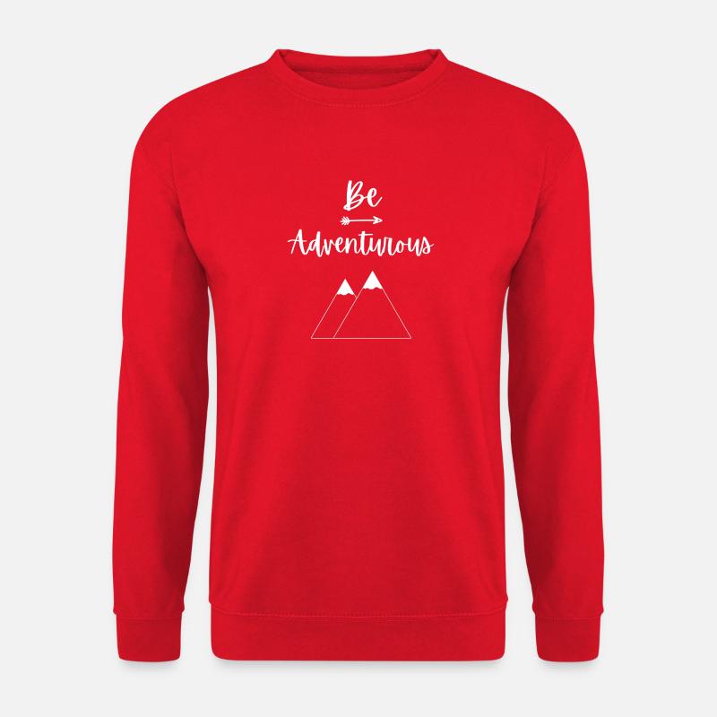 Be Adventurous - Unisex Sweatshirt - red