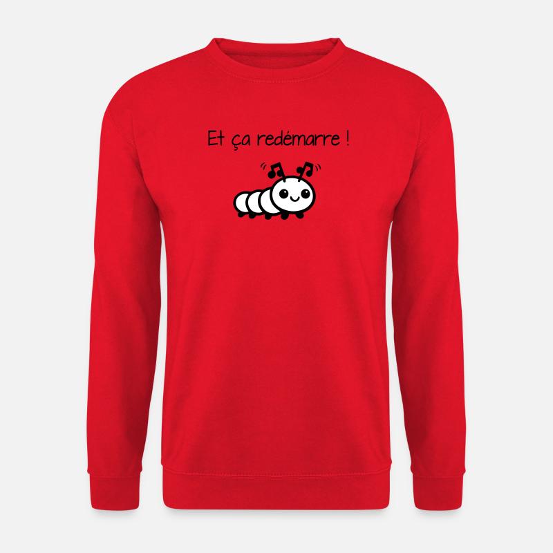 And it starts again! - Unisex Sweatshirt - red