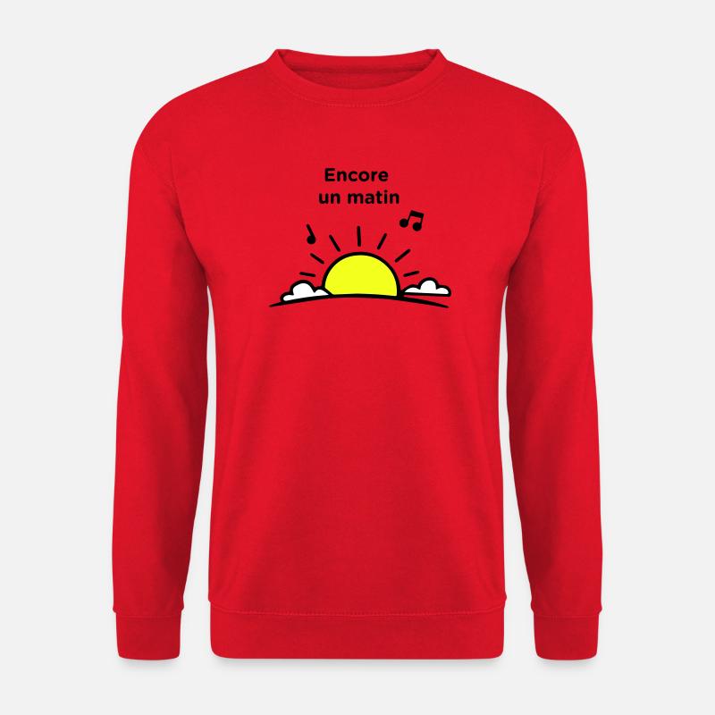 Ein weiterer Morgen - Unisex Pullover - Rot