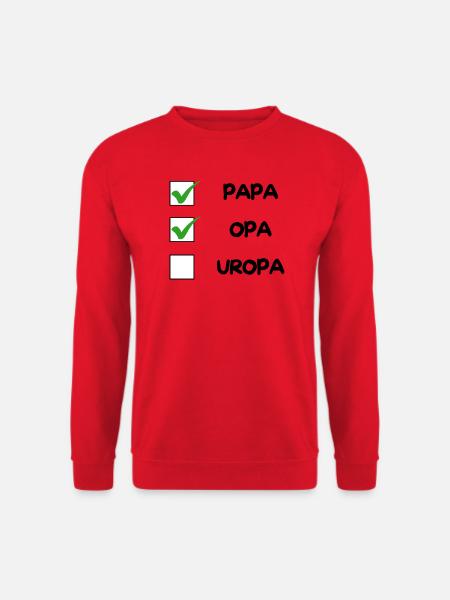 OPA Checklist - Unisex Sweatshirt - red
