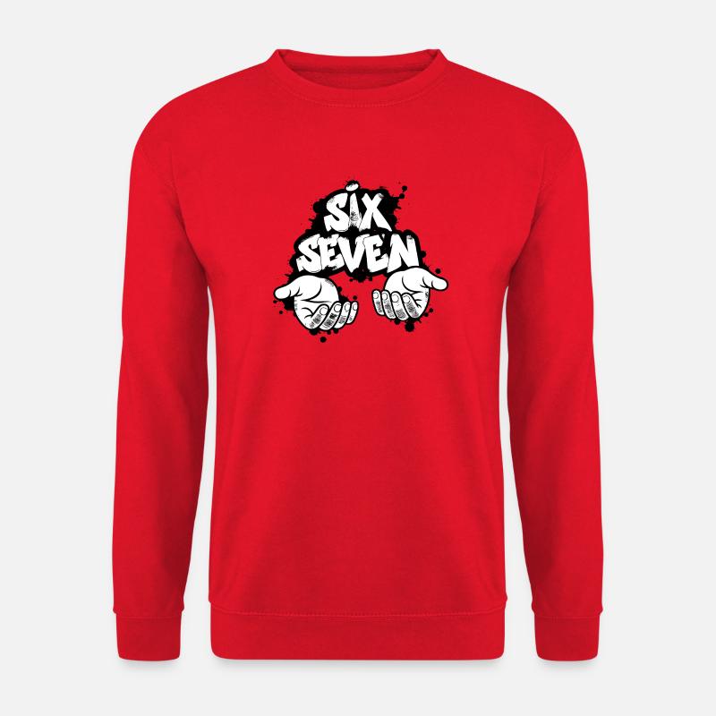 Six Seven Graffiti - Unisex Sweatshirt - red