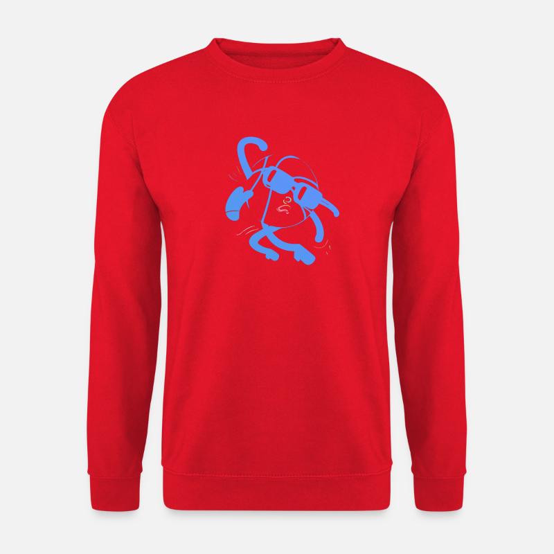 Blauer Ball - Unisex Pullover - Rot