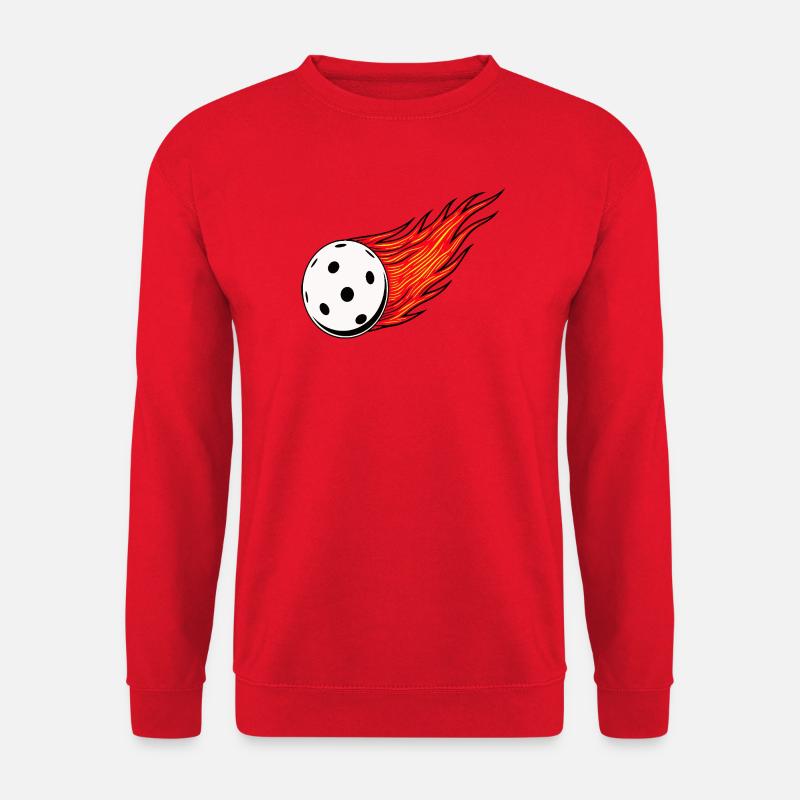 Feuerball Floorball  - Unisex Pullover - Rot