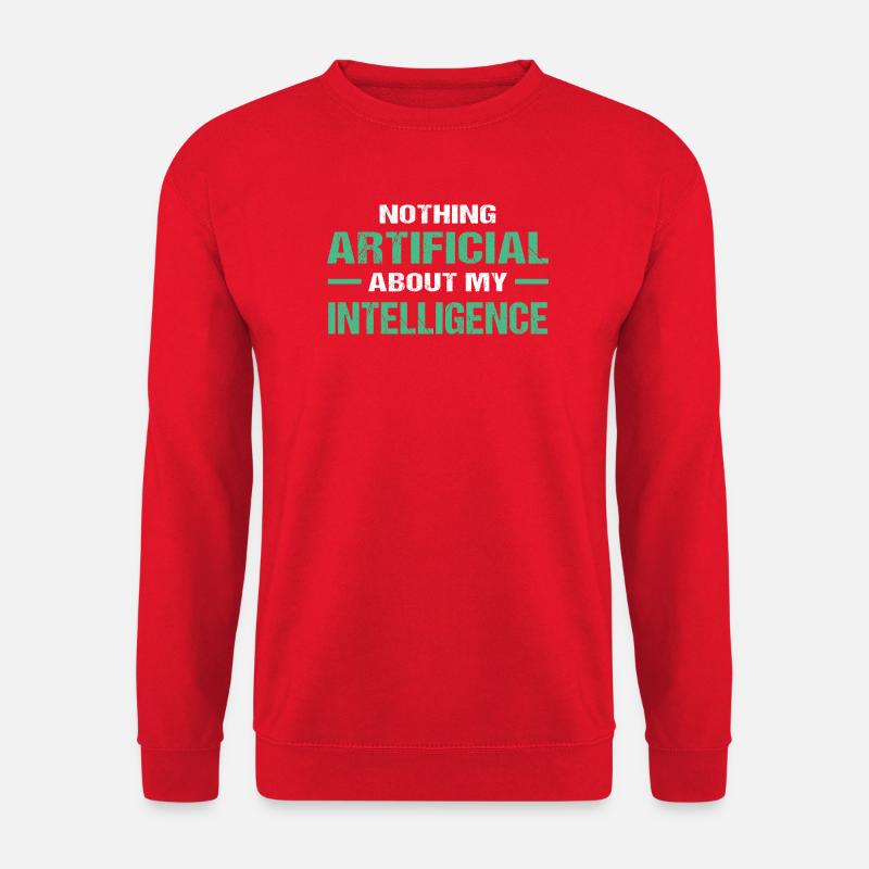 GPT Artificial Intelligence - Unisex Sweatshirt - red