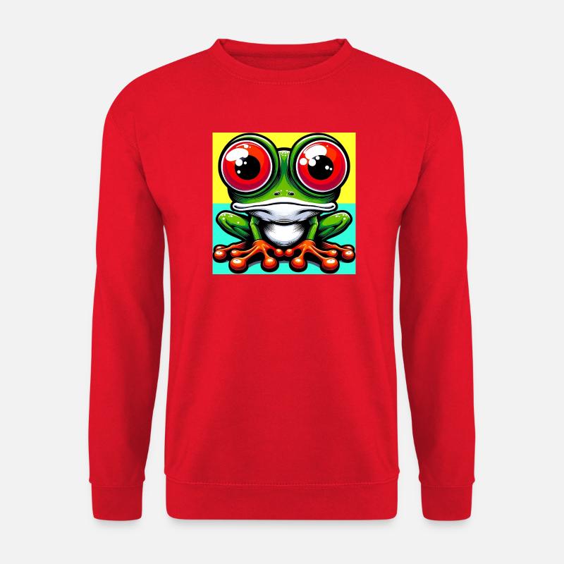 Frosch - Unisex Pullover - Rot