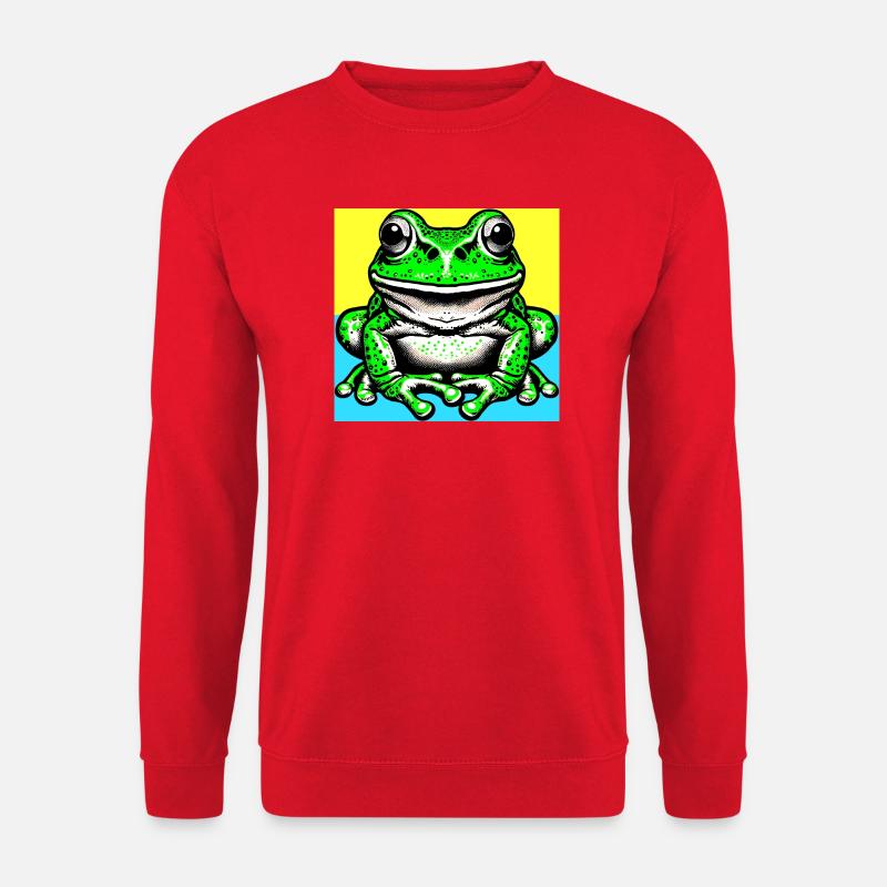 frog - Unisex Sweatshirt - red