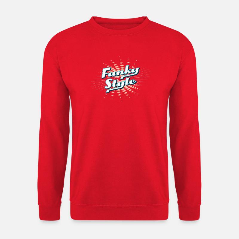 Funky Style Neon Explosion - Unisex Sweatshirt - red