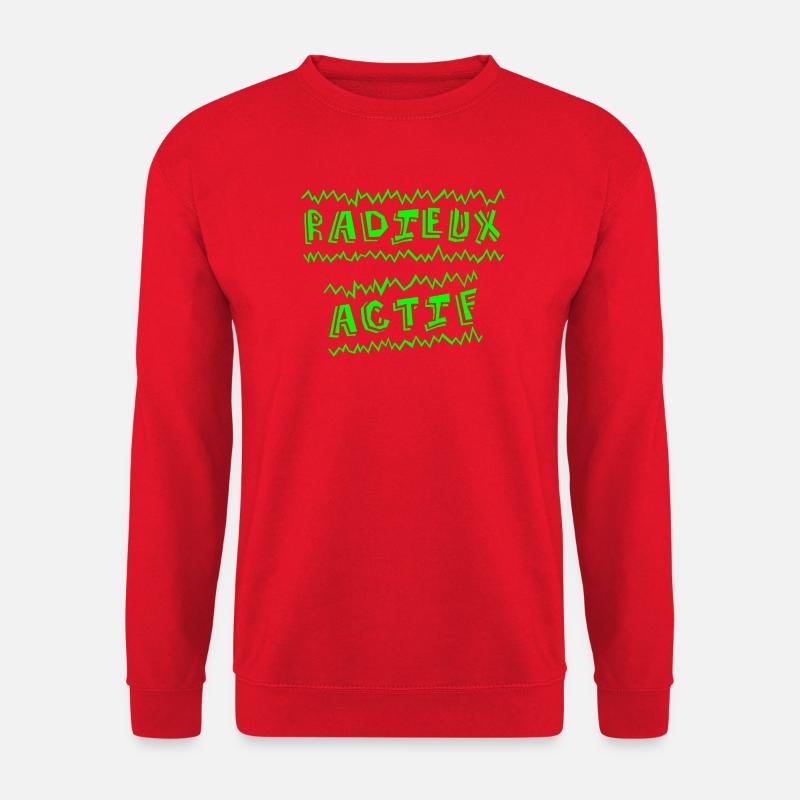 AUF WIEDERSEHEN, AKTIV! (Glück) - Unisex Pullover - Rot