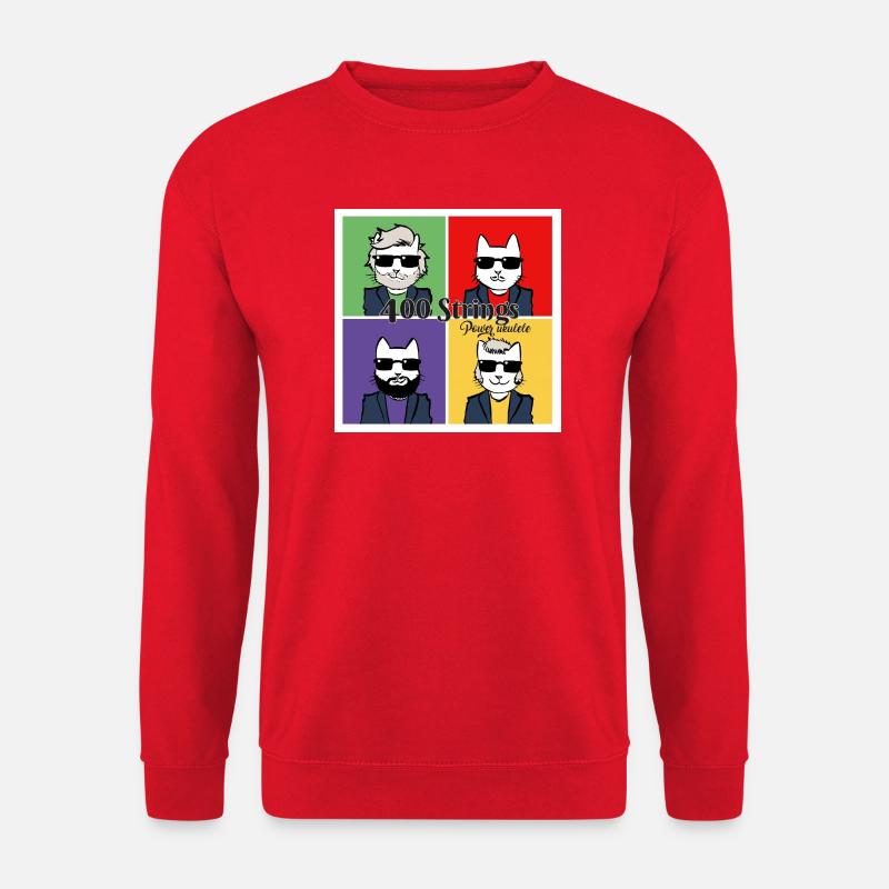 Poweruke - Unisex Sweatshirt - red