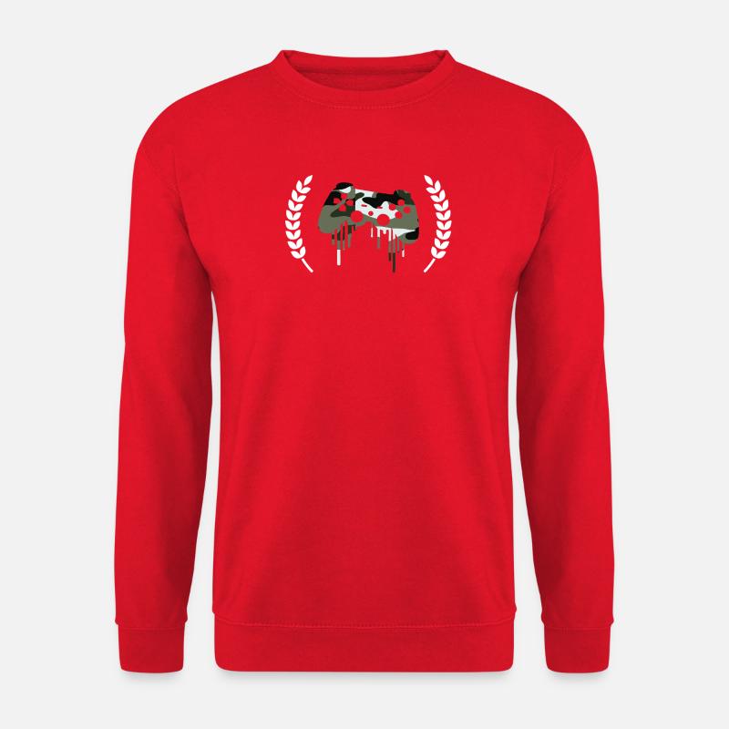 camouflage gaming - Unisex Pullover - Rot