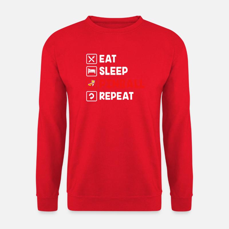 Pinball Flipper - Unisex Pullover - Rot