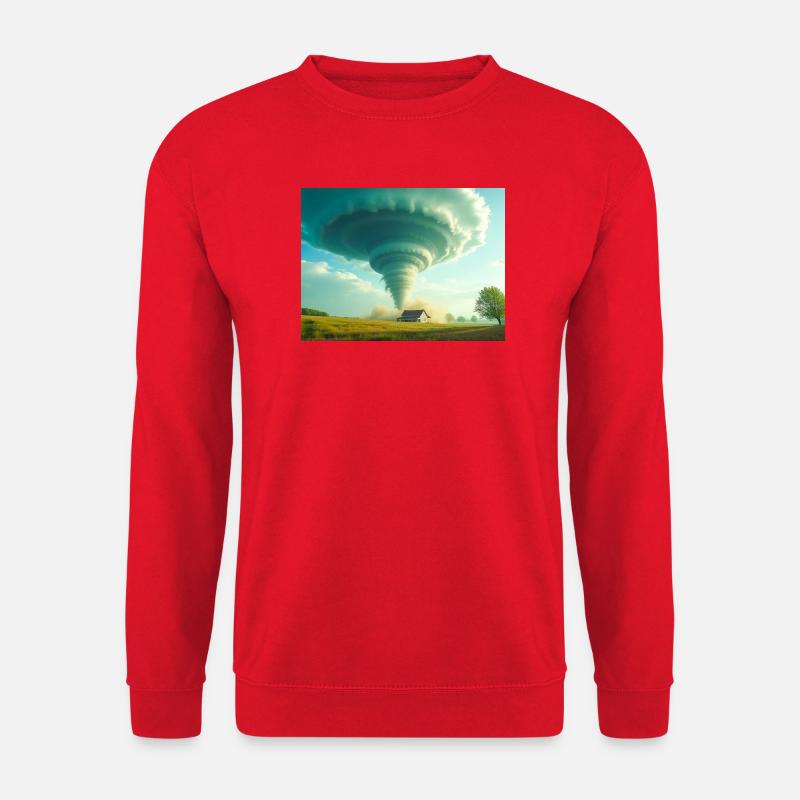 tornado Stormen der Ændrer Alt - Unisex sweater - rød