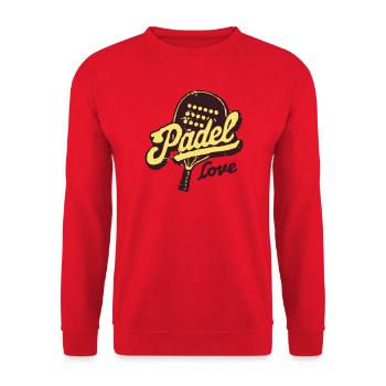 Paddle Love Retro - Unisex Pullover - Rot - Vorne - Alina (178cm) & Michal (187cm)