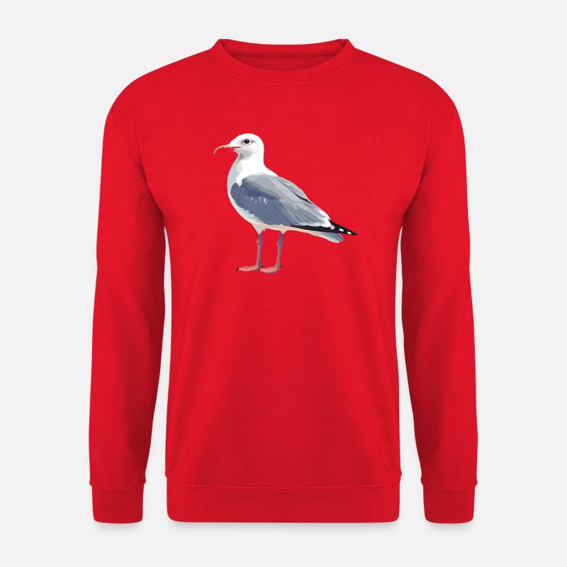 Seagull - Unisex Sweatshirt - red