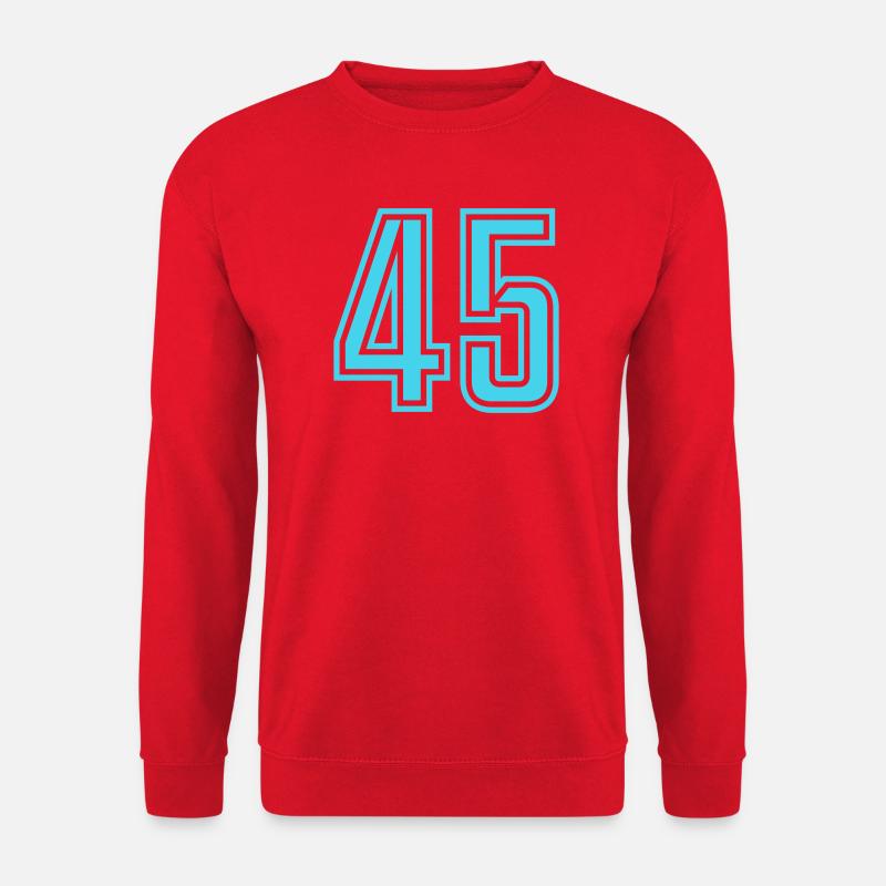 45 - Unisex Pullover - Rot
