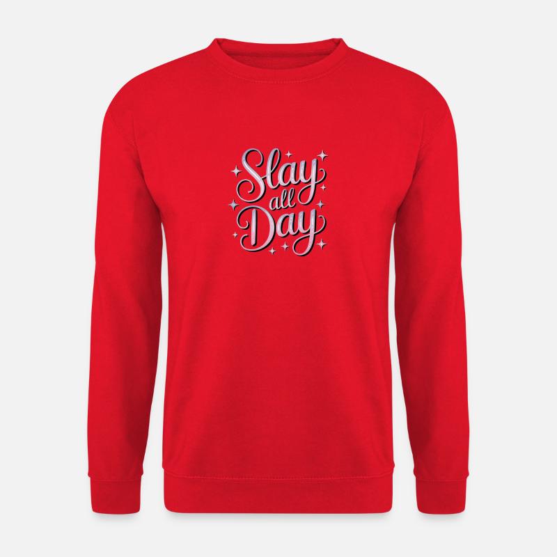 Slay All Day - Unisex Pullover - Rot