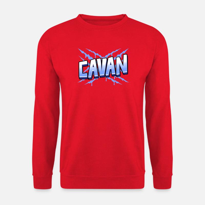 Comté de Cavan, Irlande - Sweat-shirt Unisexe - rouge