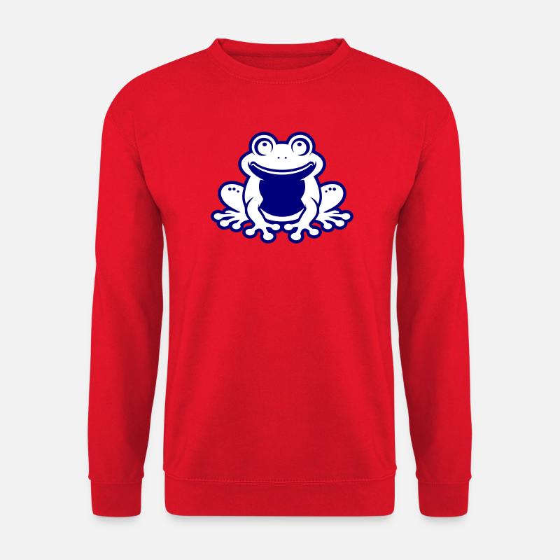Toad Comic Frog - Unisex Sweatshirt - red