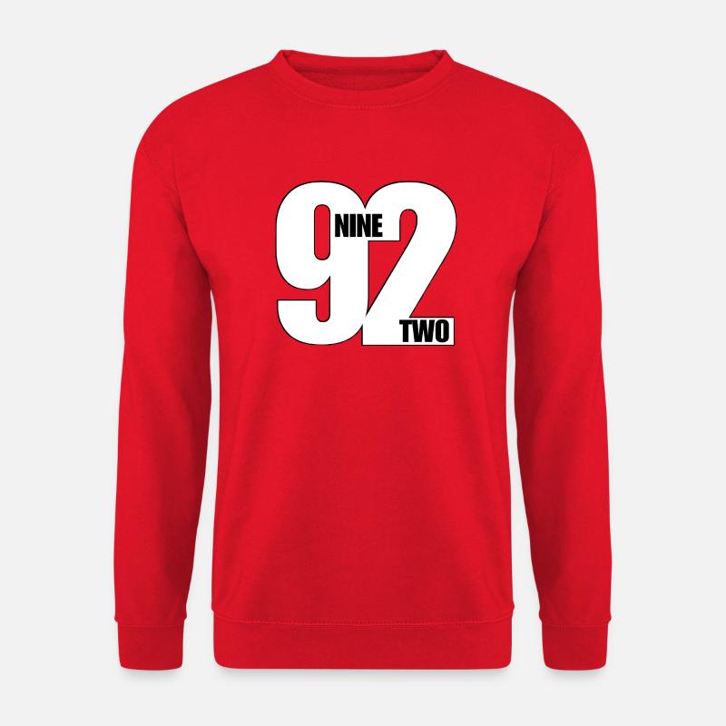 92 NEUN ZWEI! - Unisex Pullover - Rot
