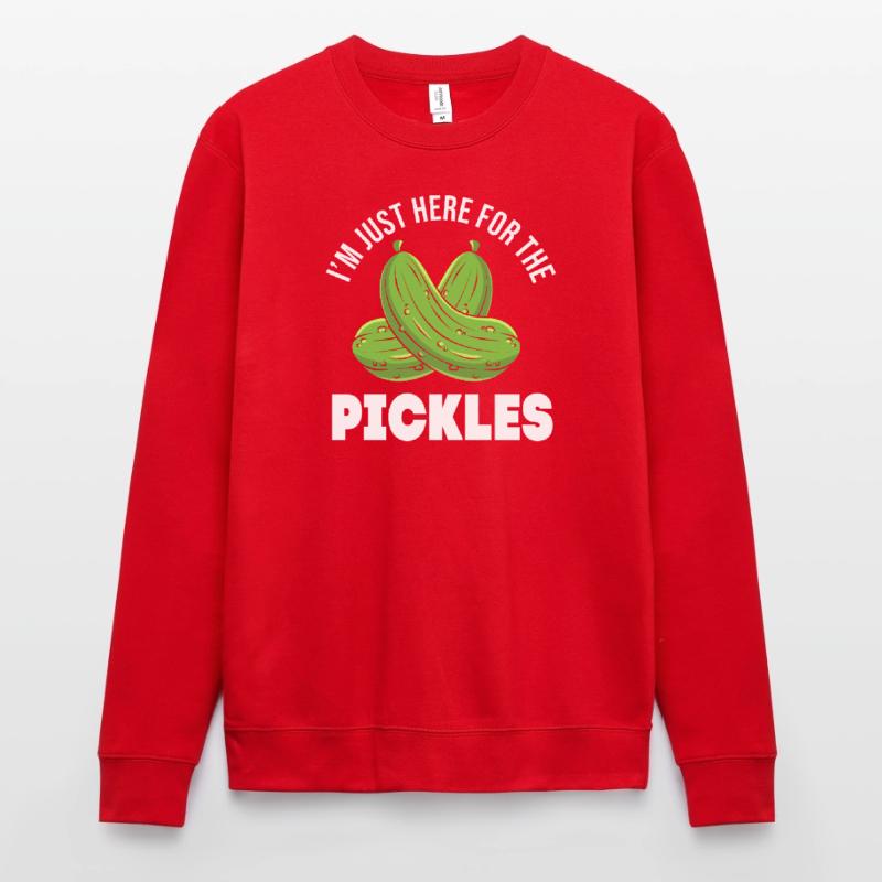 Cornichon concombre et concombre Sweat-shirt Unisexe