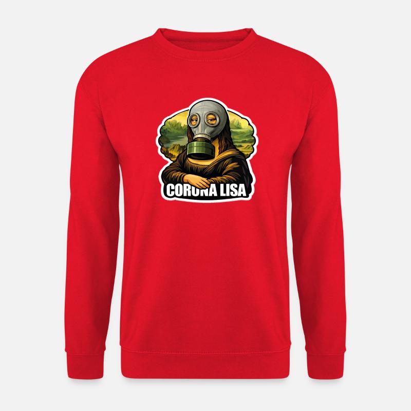 Corona Lisa - Unisex Pullover - Rot