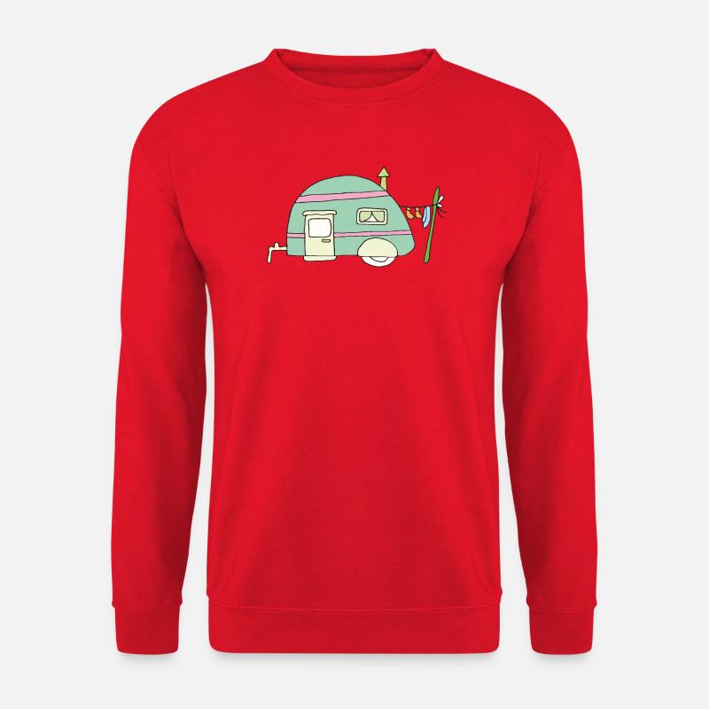 Pastell Camper Traum - Unisex Pullover - Rot