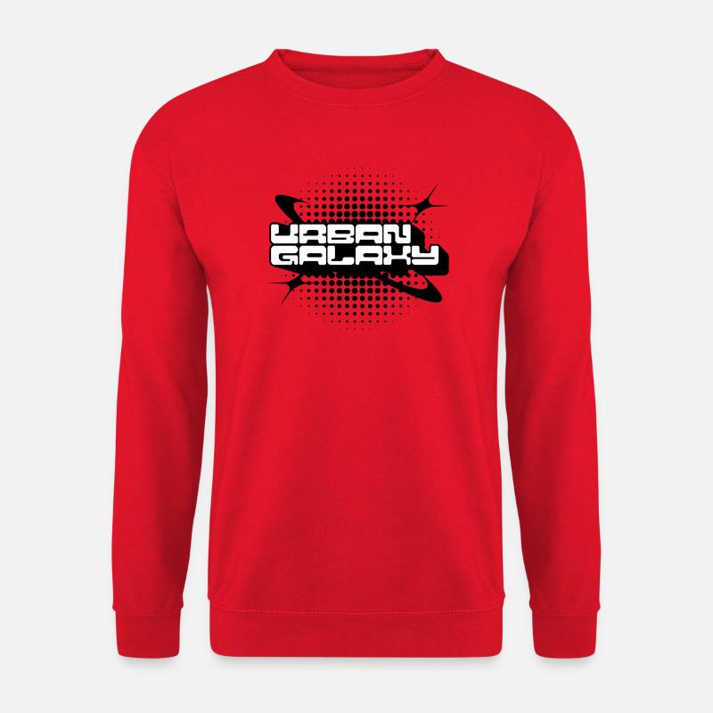 Urban Galaxy Bold Logo - Unisex Pullover - Rot