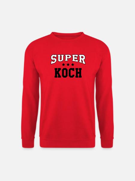 Superkoch - Unisex Pullover - Rot