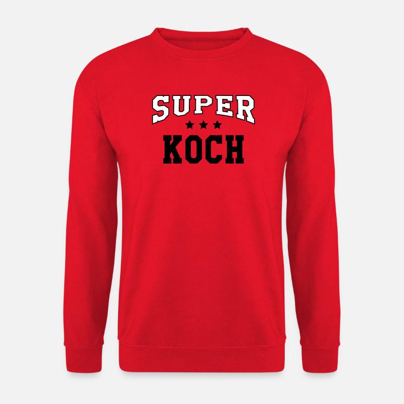 Superkoch - Unisex Pullover - Rot