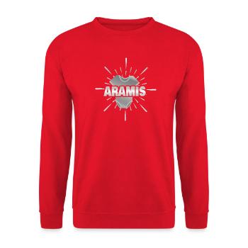 Bébé Aramis - Sweat-shirt Unisexe - rouge - Devant - Alina (178cm) & Michal (187cm)