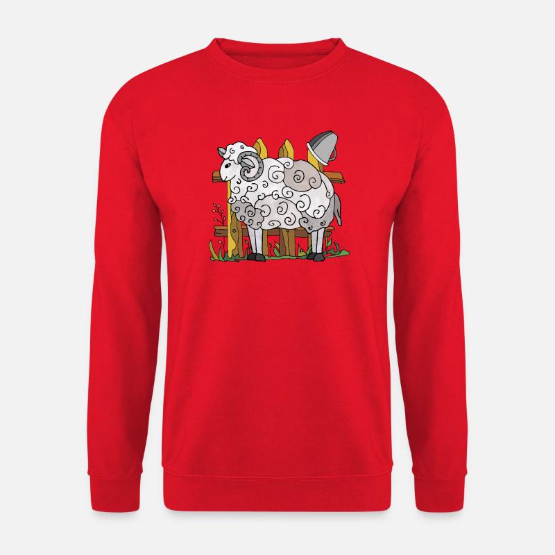 Widder - Unisex Pullover - Rot