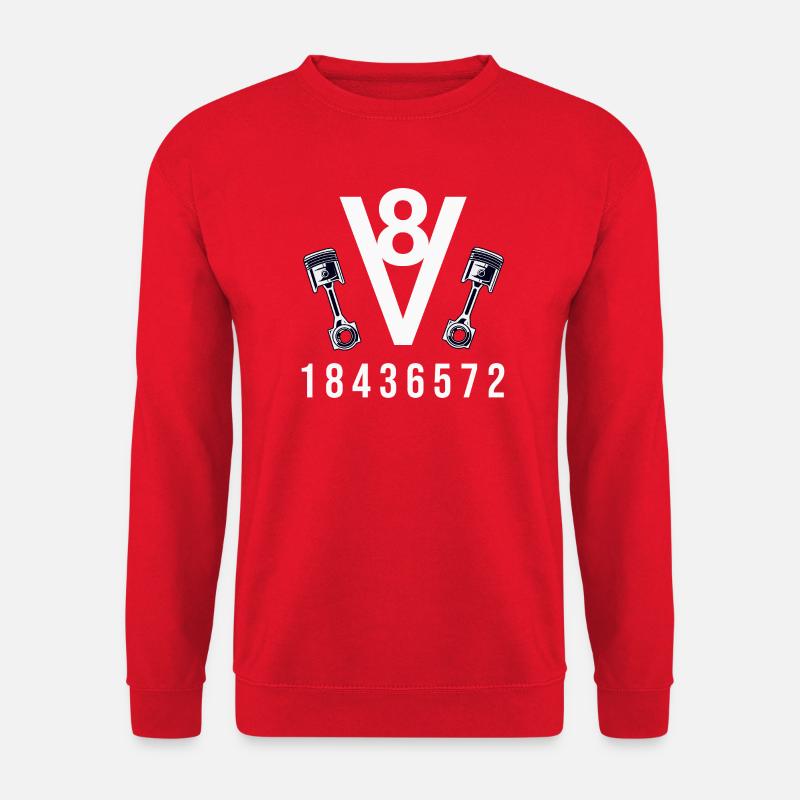 V8 Symphony - Unisex Sweatshirt - red