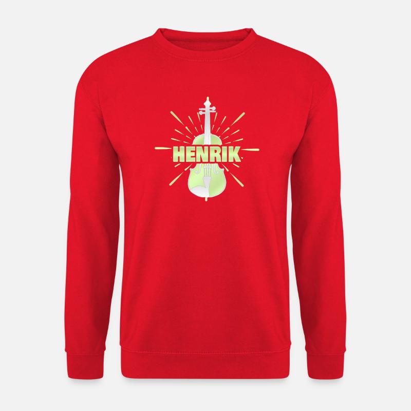 H - Unisex Pullover - Rot