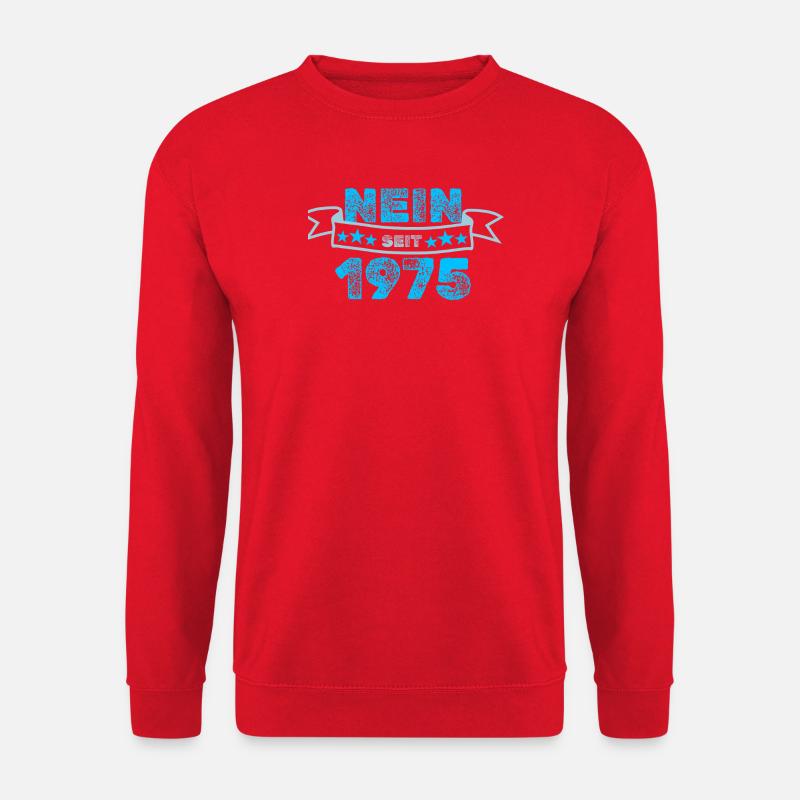 Nein 1975 - Unisex Pullover - Rot