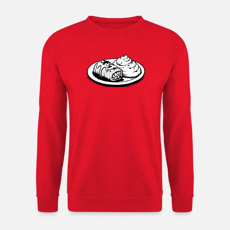 Golubzi cabbage wrap with mashed potatoes - Unisex Sweatshirt - red