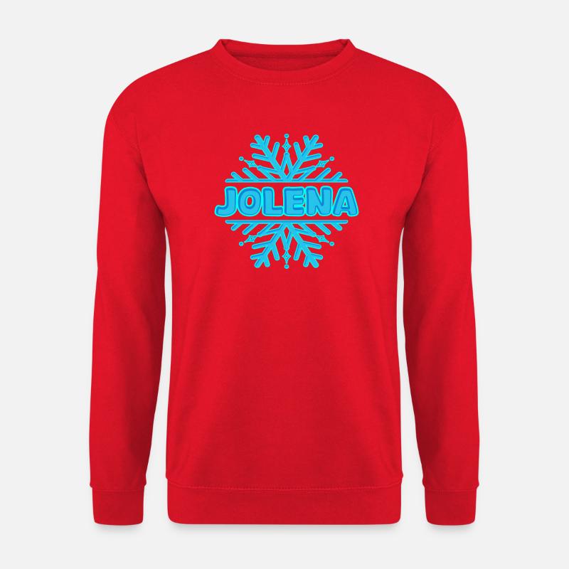 Jolena as a first name - Unisex Sweatshirt - red