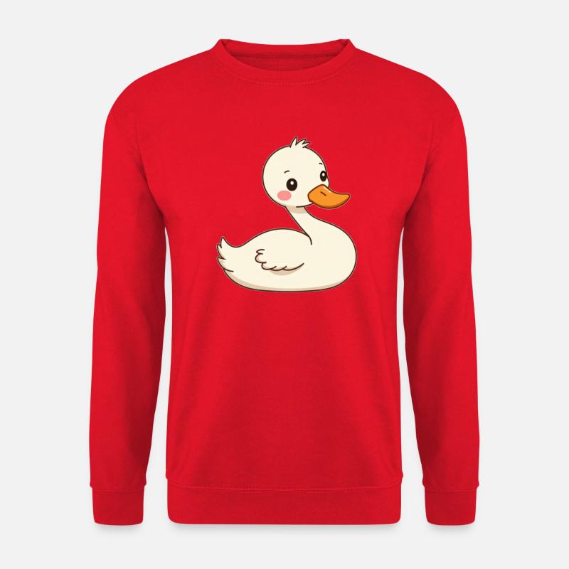 Schwan - Unisex Pullover - Rot