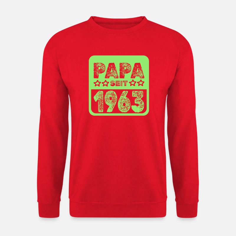 Spruch 1963 - Unisex Pullover - Rot
