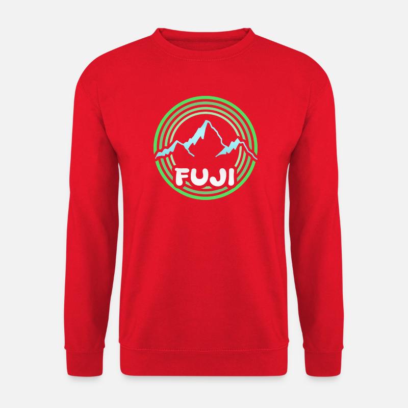 Wandern Fuji - Unisex Pullover - Rot