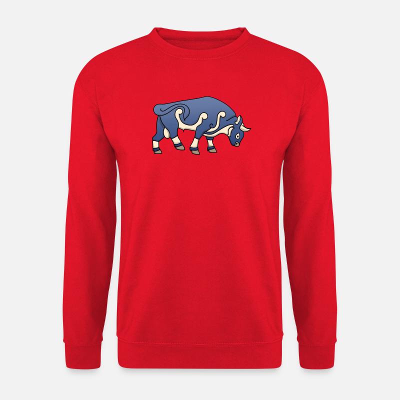 Piktischer Stier - Unisex Pullover - Rot
