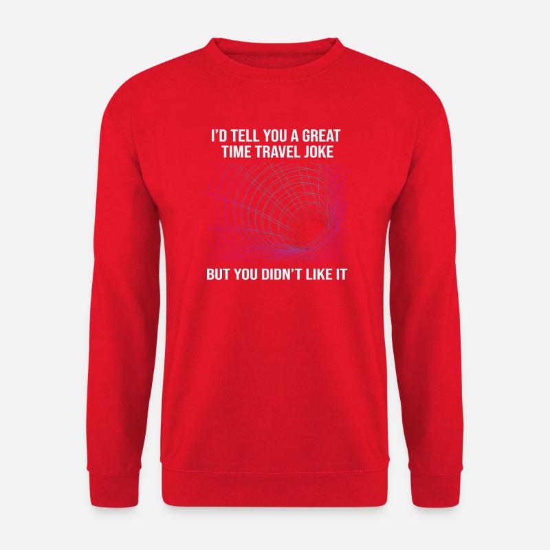 Zeitreise - Unisex Pullover - Rot