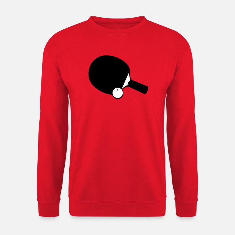 Tischtennis Table Tennis Schläger - Unisex Pullover - Rot