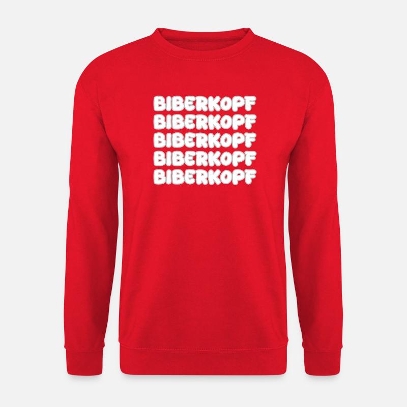 Geschenk für Biberkopf - Unisex Pullover - Rot