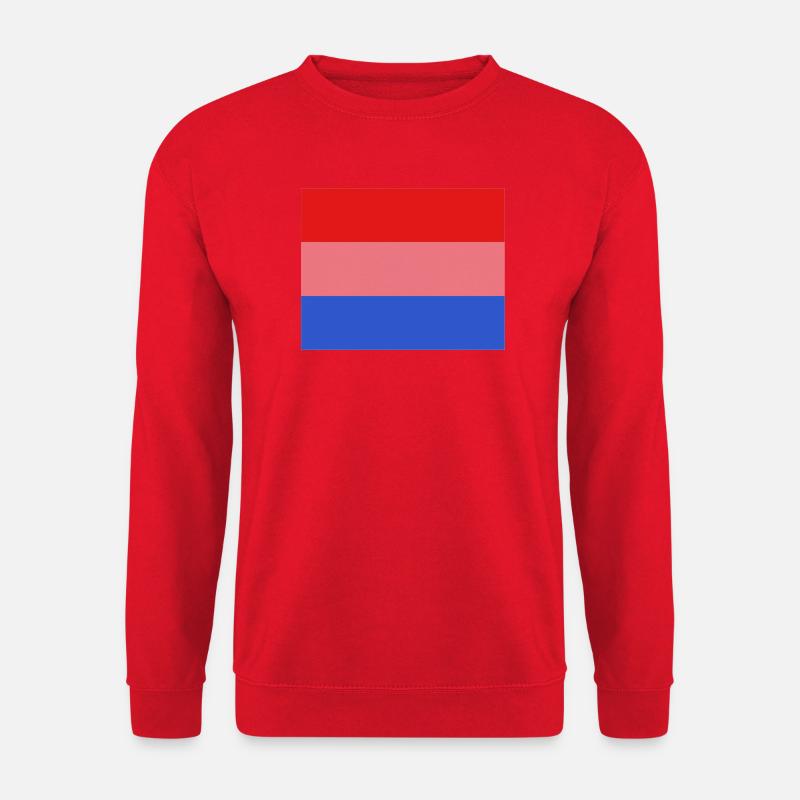 Luxemburger Flagge - Unisex Pullover - Rot