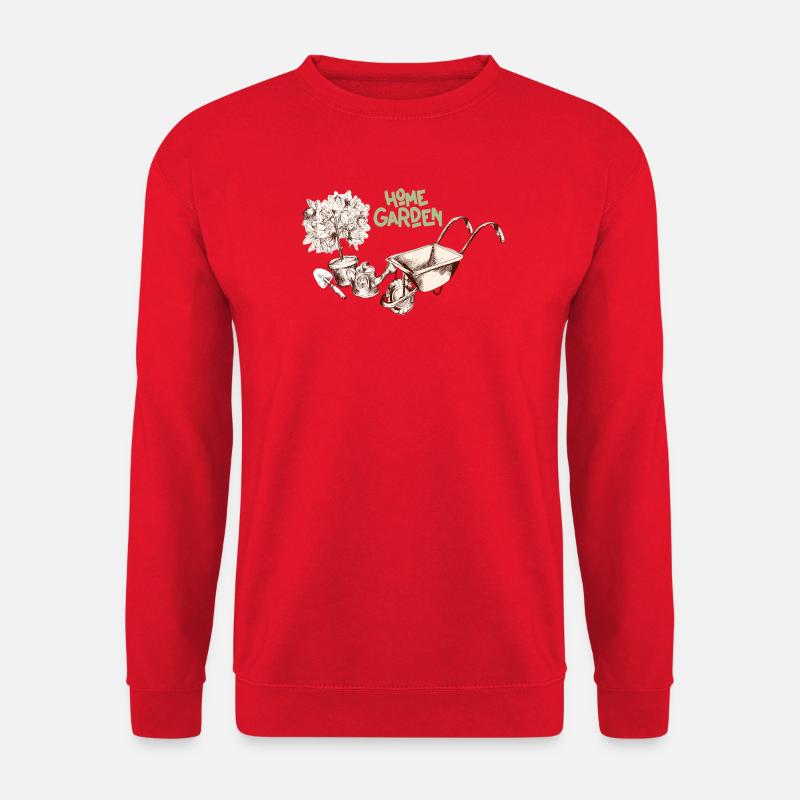 Haus Garten  - Unisex Pullover - Rot