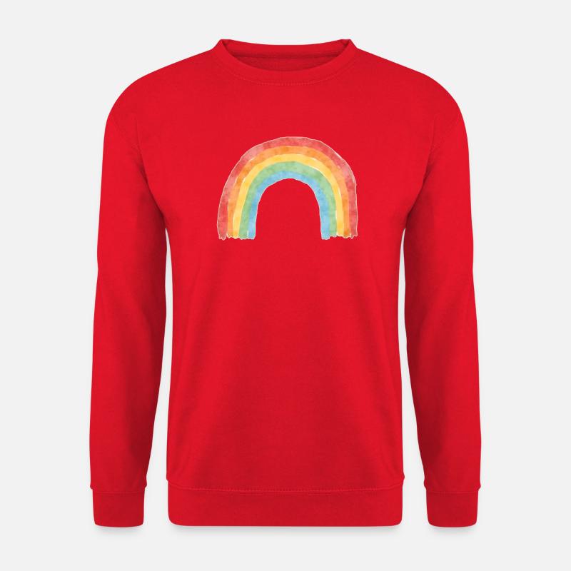 Rainbow - Unisex Sweatshirt - red