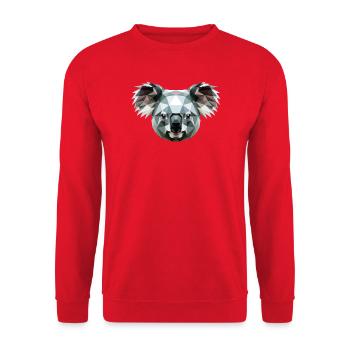 Koala Bear Australia Koala Bear Cute Koala Bears - Unisex Sweatshirt - red - Front - Alina (178cm) & Michal (187cm)