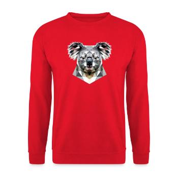 Koala Bear Australia Koala Bear Cute Koala Bears - Unisex Sweatshirt - red - Front - Alina (178cm) & Michal (187cm)