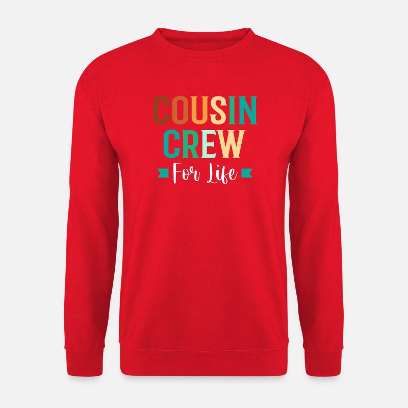 Cousin Crew - Unisex Pullover - Rot