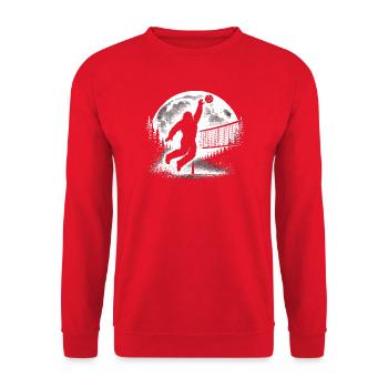 Bigfoot Volleyball - Unisex Pullover - Rot - Vorne - Alina (178cm) & Michal (187cm)
